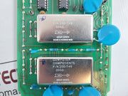 Alstom D-984 0584 Pcb 2/4 Flame & Fault Alarm Board