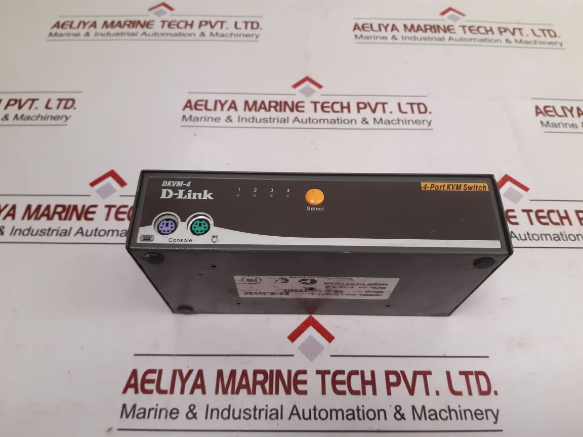 D-link Dkvm-4 4-port Kvm Switch Dc 9V 600Ma