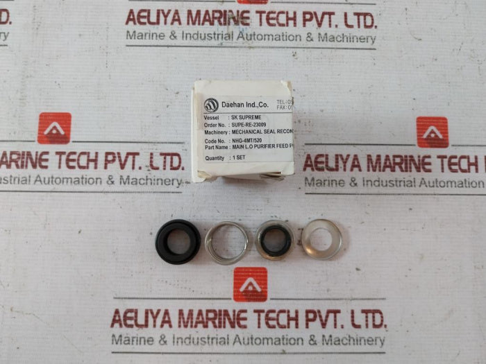 Daehan Nhg-4Mt/520 Mechanical Seal Set For L.O Purifier Feed Pump Supe-re-23009