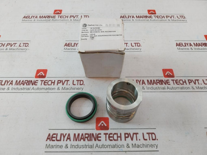 Daehan Supe-re-22019 Mechanical Seal Set For Aux Desuperheater Feed Water Pump