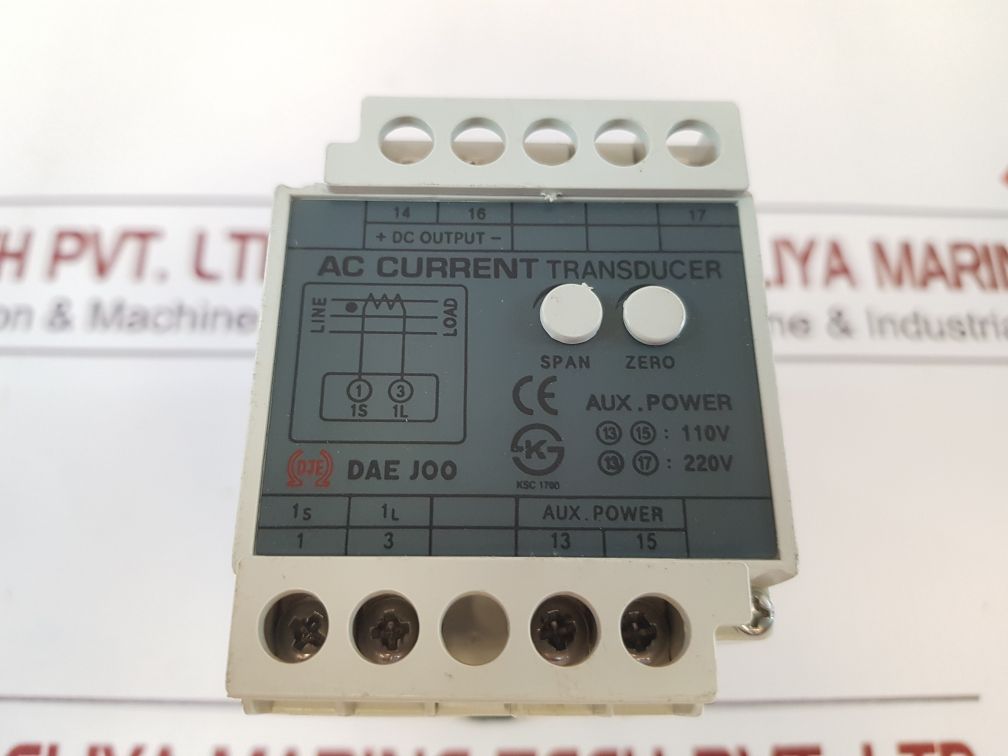Daejoo Td System Dt-1A-a8Aa Ac Current Transducer