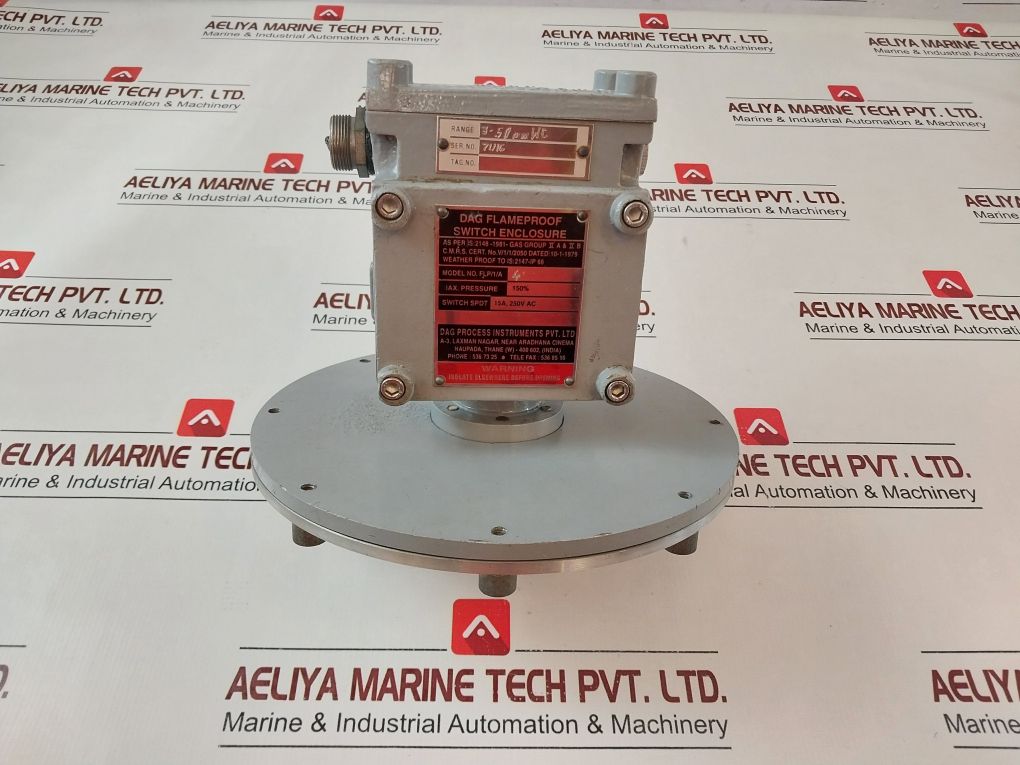 Dag Process Instruments Flp/1/A 4 Flameproof Switch Enclosure  