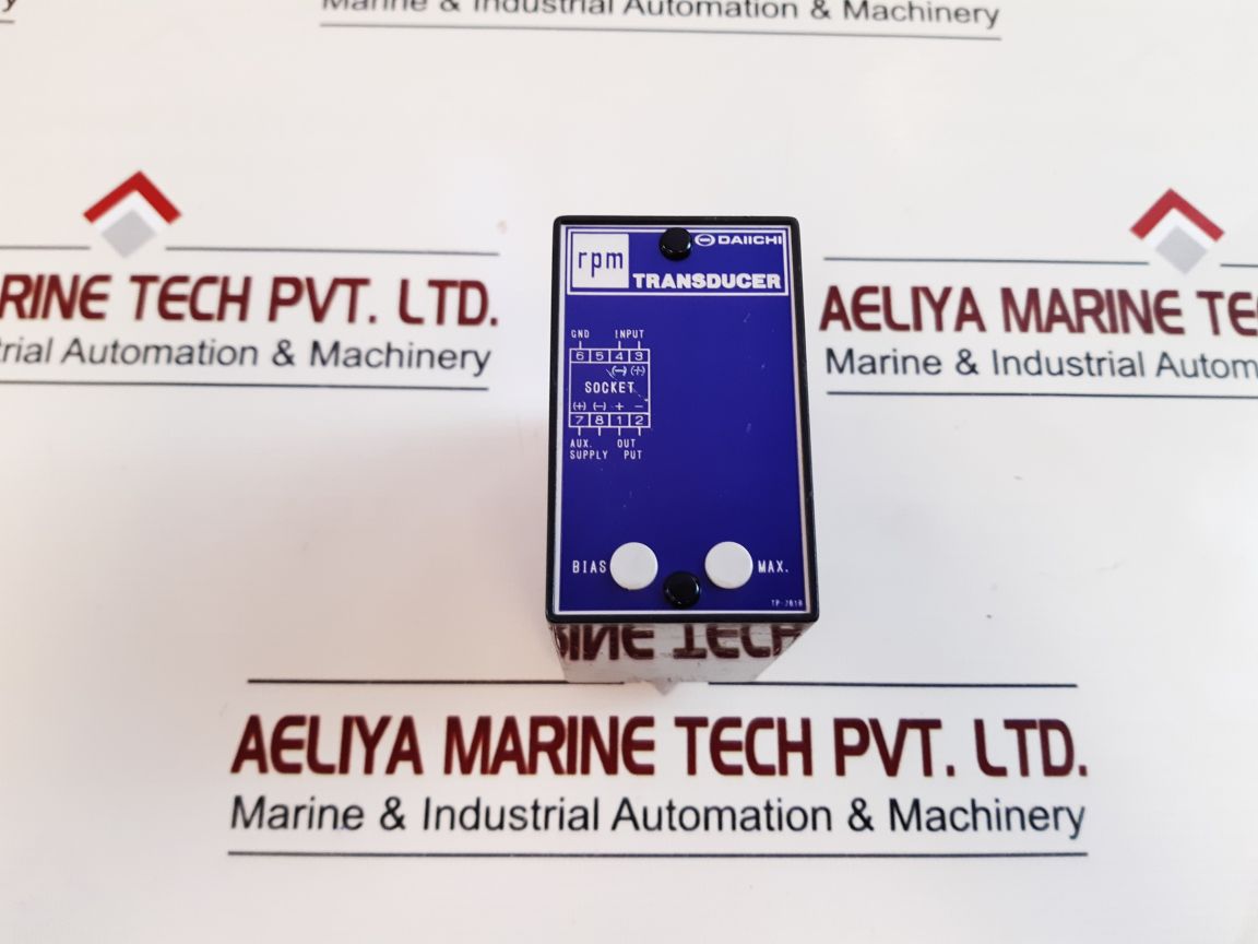Daiichi Gtp2-0035 Rpm Transducer Free Shipping By Express