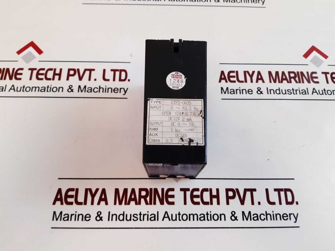 Daiichi Gtp2-0035 Rpm Transducer Free Shipping By Express