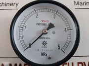 Daiichi Keiki 0 To 5 Mpa Pressure Gauge 19-i02827