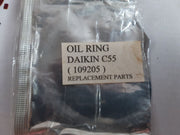 Set of 8X daikin r412528a oil ring c55