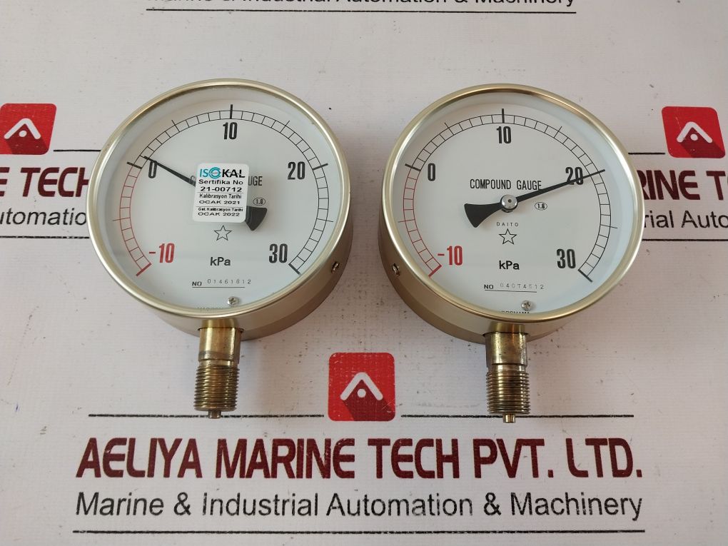 Daito Keiki Au Pressure Gauge 04074512