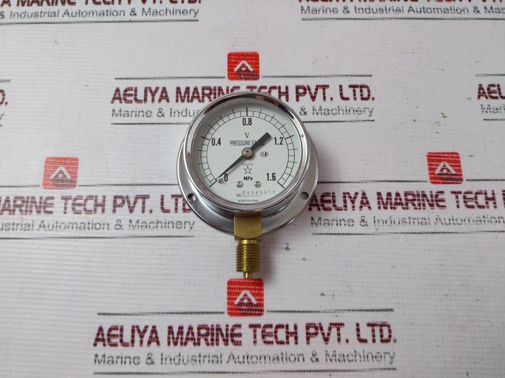 Daito Keiki Bt Pressure Gauge 0-1.6 Mpa