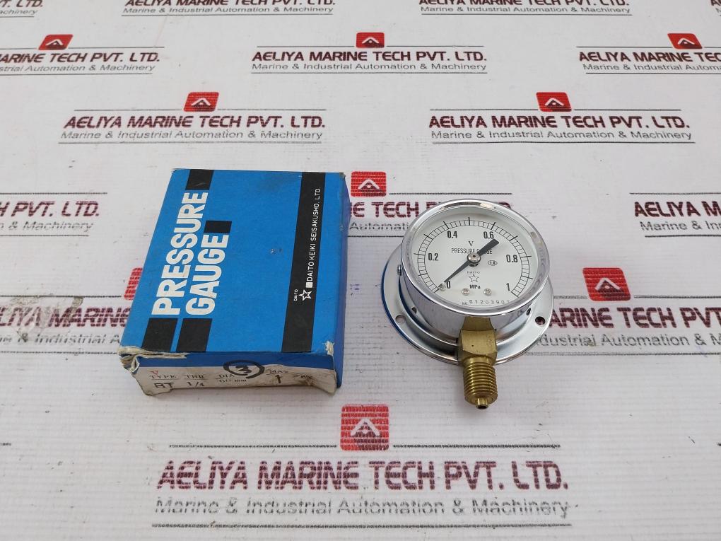 Daito Keiki Bt Pressure Gauge 0-1 Mpa