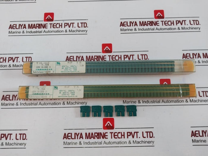 Lot Of 10X Daito Mp75 Fuse 60V Ac/Dc 125V Ac/Dc, 83957061-009