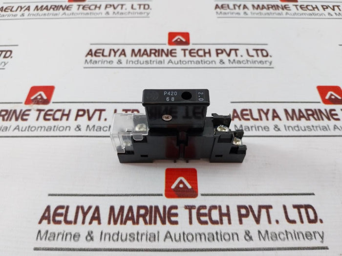 Daito P420 General Purpose Fast Acting Alarm Fuse With Base 250V 15A