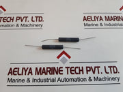 Set Of 8X Dale Cw-10-he Wire Wound Tubular Resistor Ohm Power Watt 5%