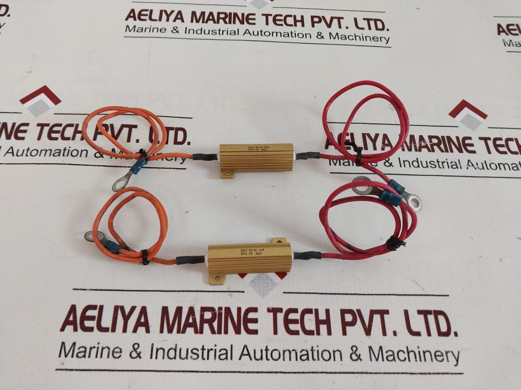 Lot Of 5X Dale Rh-50 Resistor 50W 15K Ohm