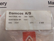 Damcos 360-0251 Valve Position Indicator Gear Ratio Vpi 1600:1