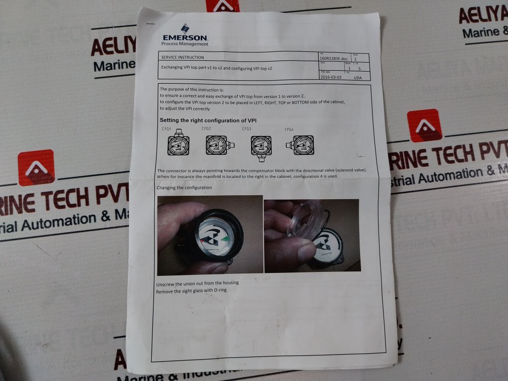 Damcos Vpi-e Valve Position Indicator Set Prd00379906