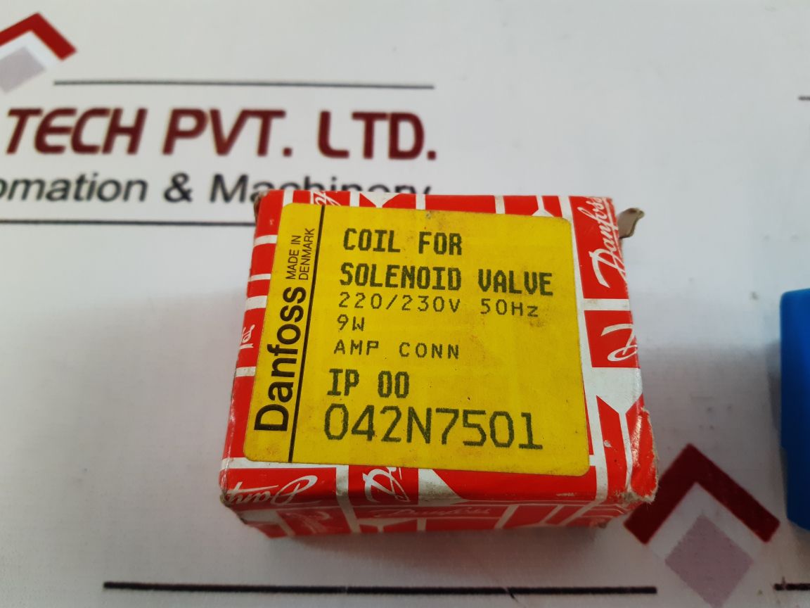 Danfoss 042N7501 Solenoid Coil 9Watt