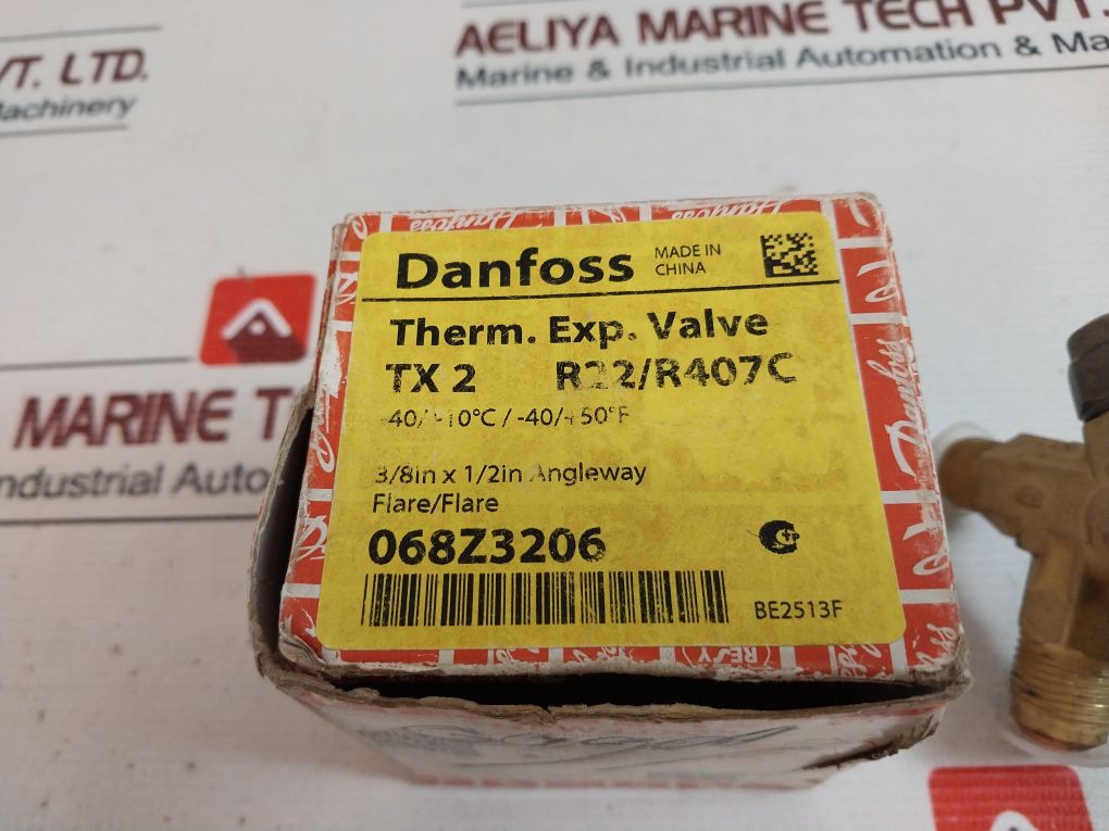 Danfoss 068Z3206 Thermostatic Expansion Valve Ps 34 Bar