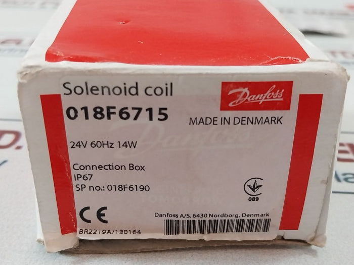 Danfoss Be024Bs Solenoid Coil 24V