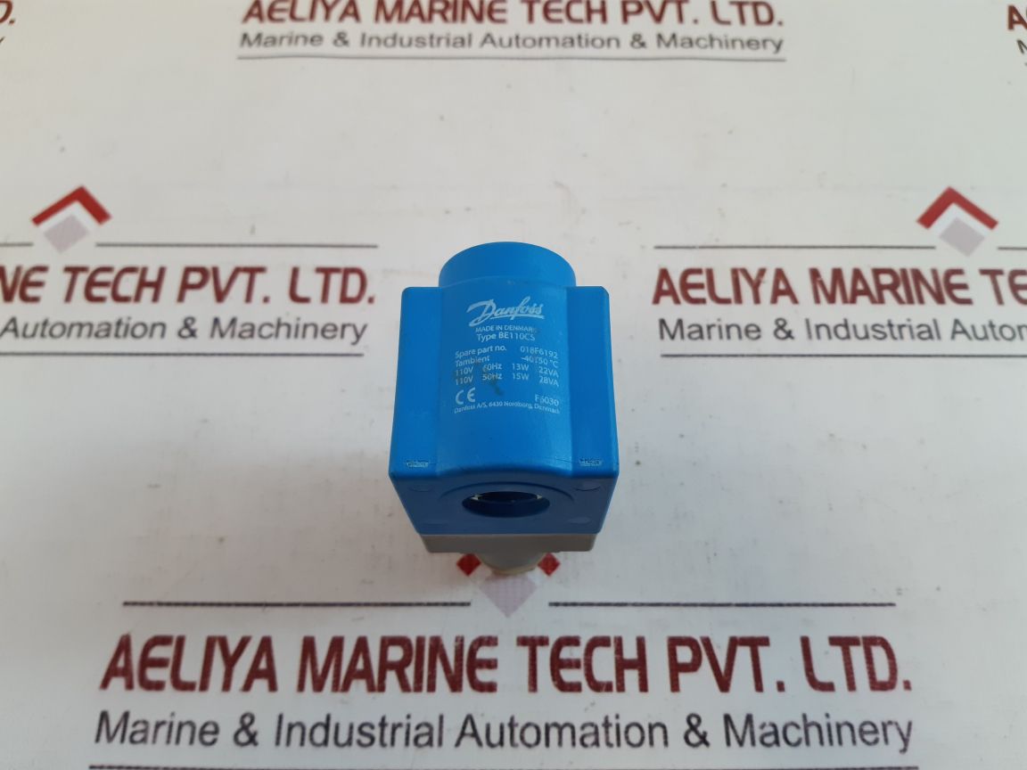 Danfoss Be110Cs Solenoid Valve Coil 018F6192