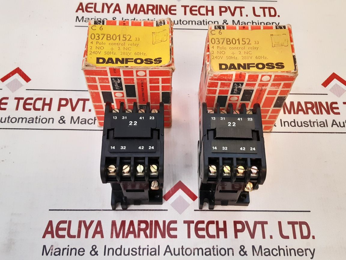 Danfoss C6 4 Pole Contactor