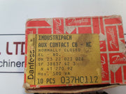 Lot Of 5X Danfoss Cb-nc Auxiliary Contact Block 10A 500Vac