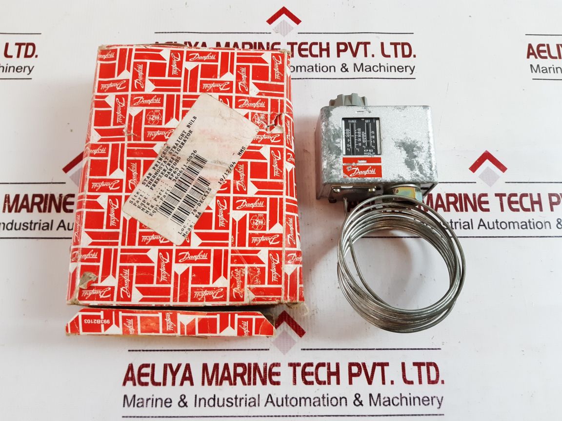 Danfoss kp63 temperature control 060l2007 with box