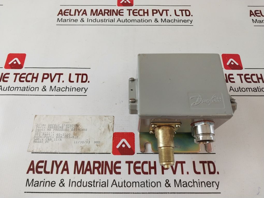 Danfoss Kps 35 60-3100 Pressure Switch 060-3100 202