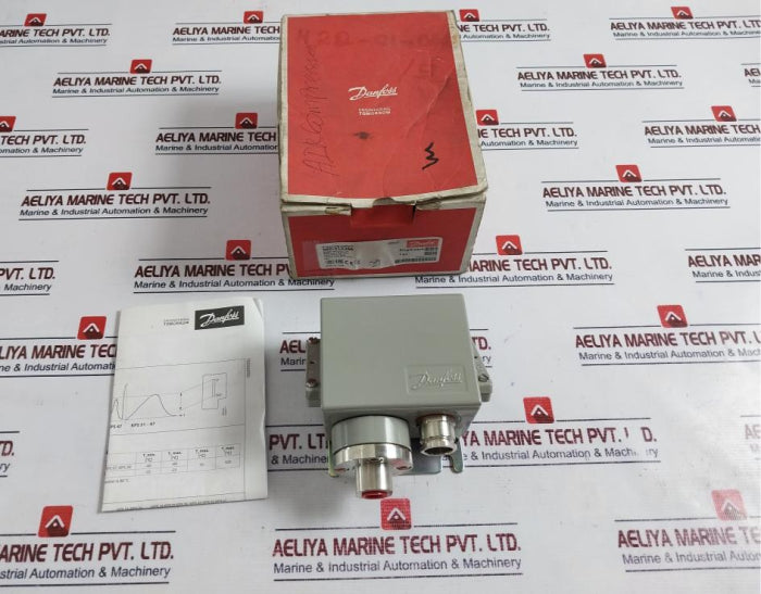 Danfoss Kps 47 Pressure Switch, 0.6-6.0 Mpa, 6-60 Bar Pe, 50-800 Psig