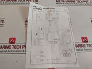 Danfoss Kps 80 Thermostat Temperature Switch (New)
