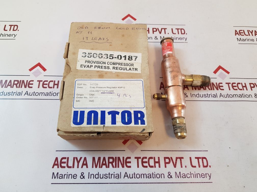 Danfoss Kvp12 021 Evaporating Pressure Regulator Kvp12 034L0021