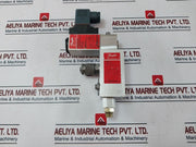 Danfoss Mbs 5100-2011-1Db04 Pressure Transmitter W/ 26740113 Test Valve