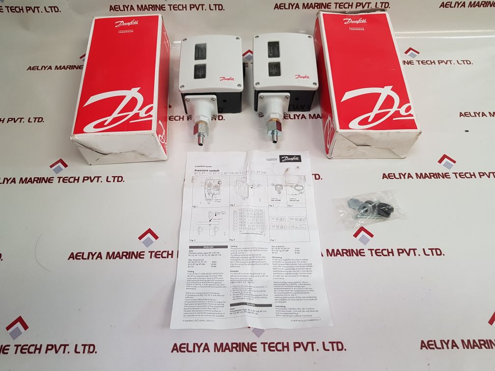 Danfoss Rt5 Pressure Switch 017-525566