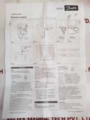 Danfoss Rt5 Pressure Switch 017-525566