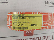 Danfoss Sgn Sight Glass Moisture Indicator Pb35Bar/80Â°C