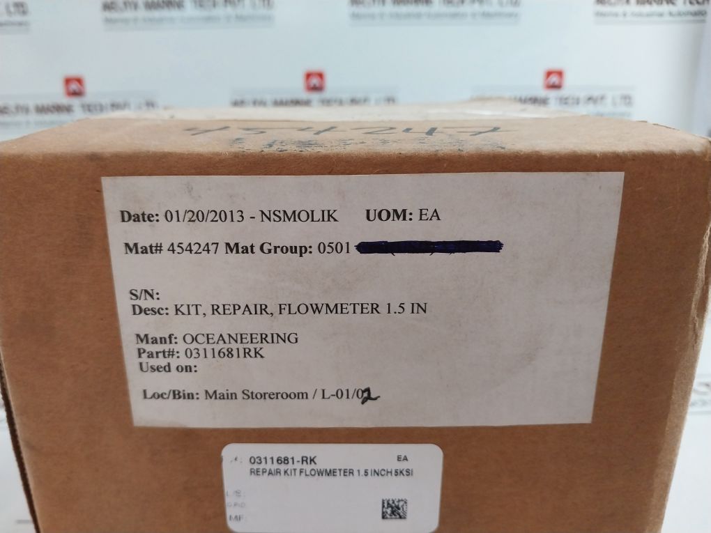 Daniel 1-504-05-500 Flowmeter Repair Kit