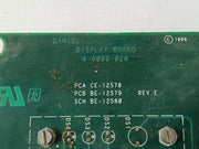 Daniel 3-6000-038 Plc Display Board 4-6000-028 Rev: E
