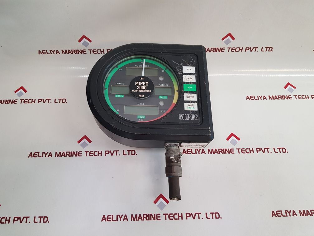 Data Instrument Mipeg 2000 Safe Load Indicator Crane Monitoring Sli Display System