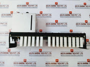 Dataforth Scmpb01 Channel Analog I/O Backpanel W/ 15 I/O Plcs Scm5B41,Scm5B32,Scm5B31,Scm5B47 Power Supply