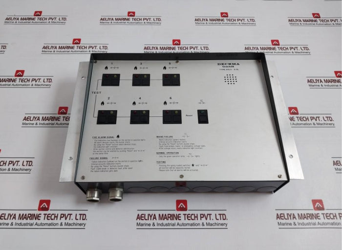 Deckma 815.5-6 Gl Fire Detection System Mod.2000 220V