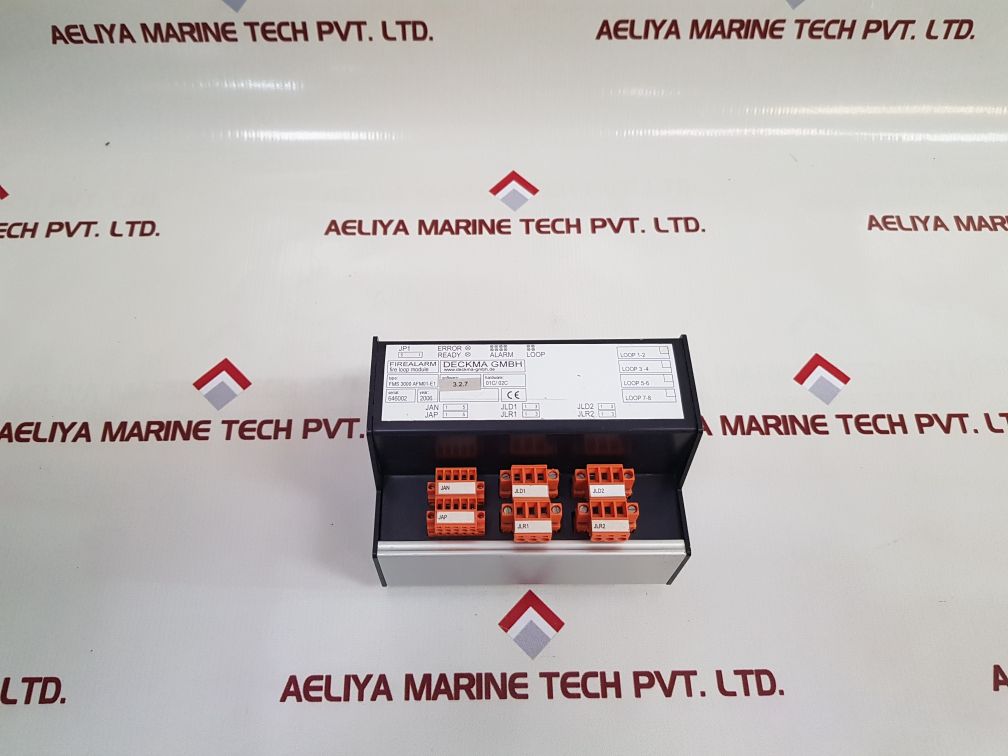 Deckma Fms 3000 Afm01-e1 Firealarm Fire Loop Module