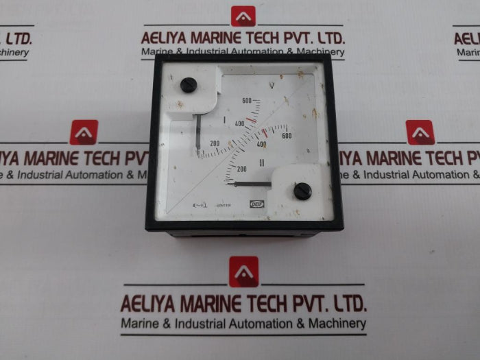 Deif 2Evq96-x Double Voltmeter 0-600V Ip52 Panel Mount