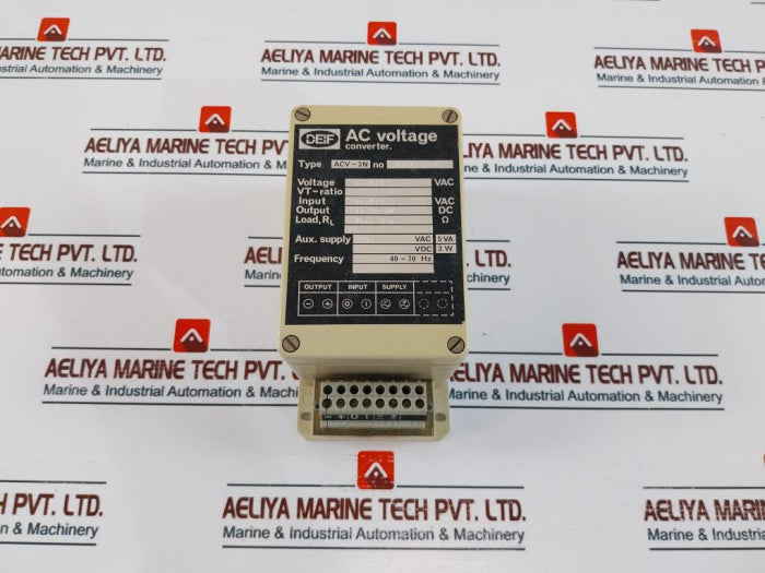 Deif Acv-3N Ac Voltage Converter 0-418 Vac