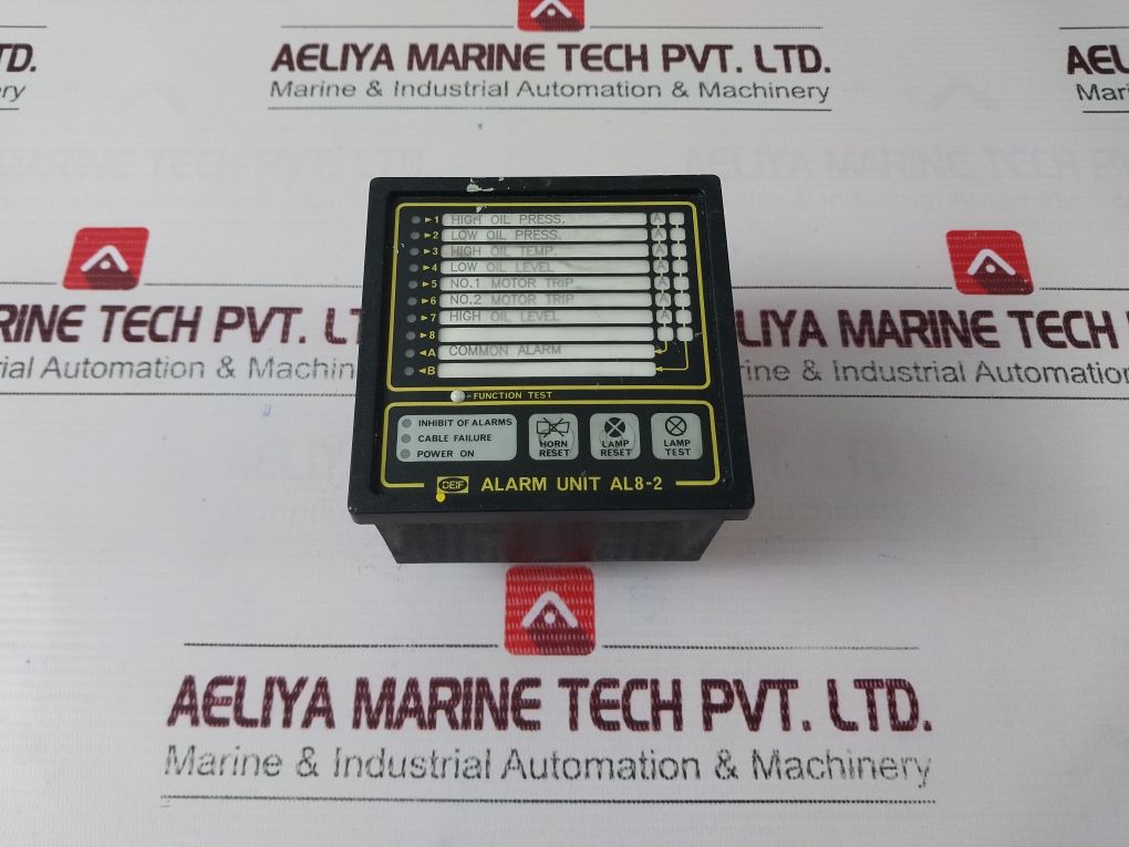 Deif Al8-2 Alarm Unit 12-48 Vdc