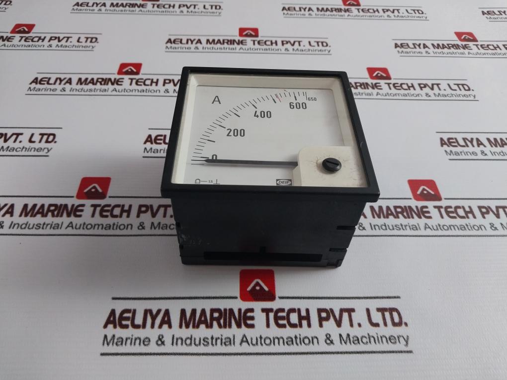 Deif Dq96-x Analog Ammeter 0-650 A