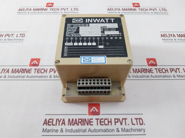 Deif Ngs Watt Converter 750/1 A 440V 0-250Kw 1500Ω