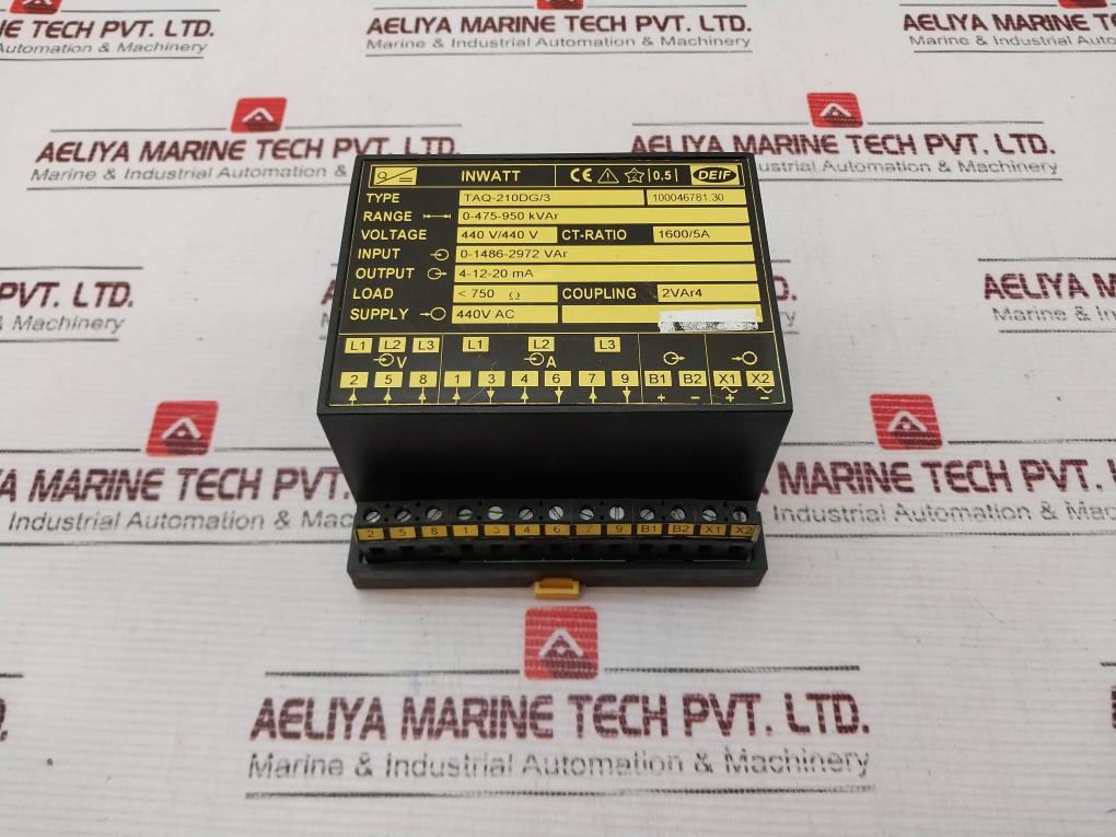 Deif Taq-210Dg/3 Inwatt Transducer 440Vac