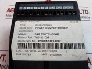 Deif Tas-331Dg Power TransducerÂ 600V