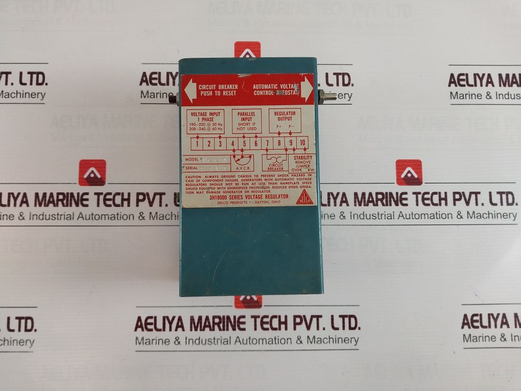 Delco 3H18020A Voltage Regulator