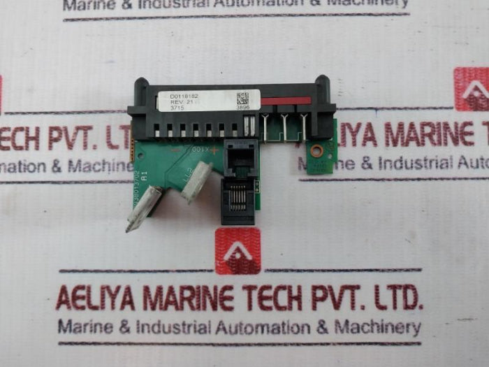 Delta D0118182 Power Rectifier Back Plane Module Rev 21 D011818