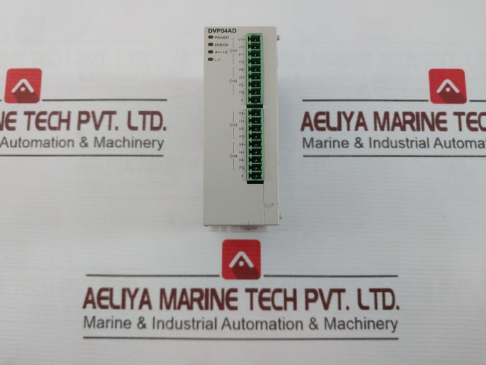 Delta Dvp04Ad-sl Analog Input Module 24Vdc 1.7W V1.30A0 0-20Ma,4-20Ma